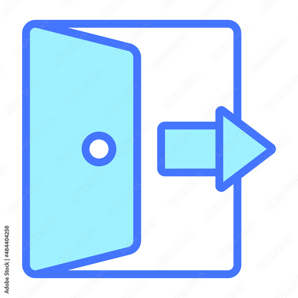 logout Icon. User interface Vector Illustration, As a Simple Vector Sign and Trendy Symbol in Line Art Style, for Design and Websites, or Mobile Apps, logout Icon. User interface Vector Illustration, As a Simple Vector Sign and Trendy Symbol in Line Art Style, for Design and Websites, or Mobile Apps,