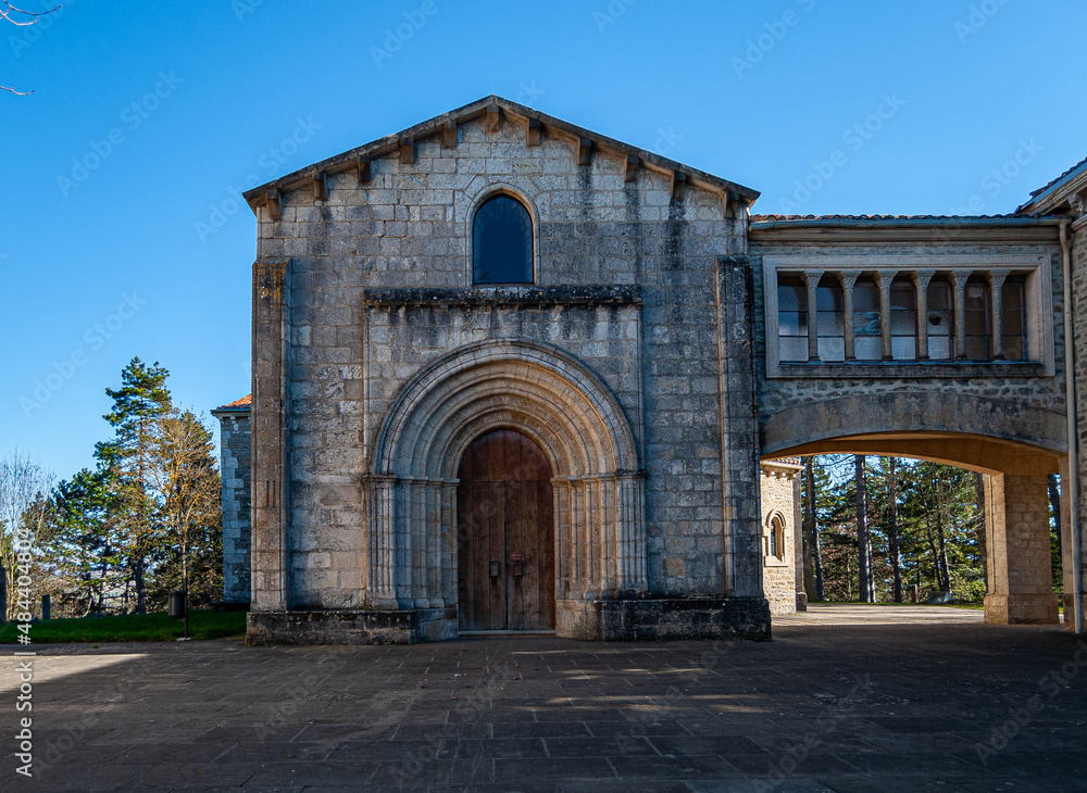 SANCTUARY OF ESTIBALIZ IN ALAVA, BASQUE COUNTRY, SPAIN. SANCTUARY OF ESTIBALIZ IN ALAVA, BASQUE COUNTRY, SPAIN.