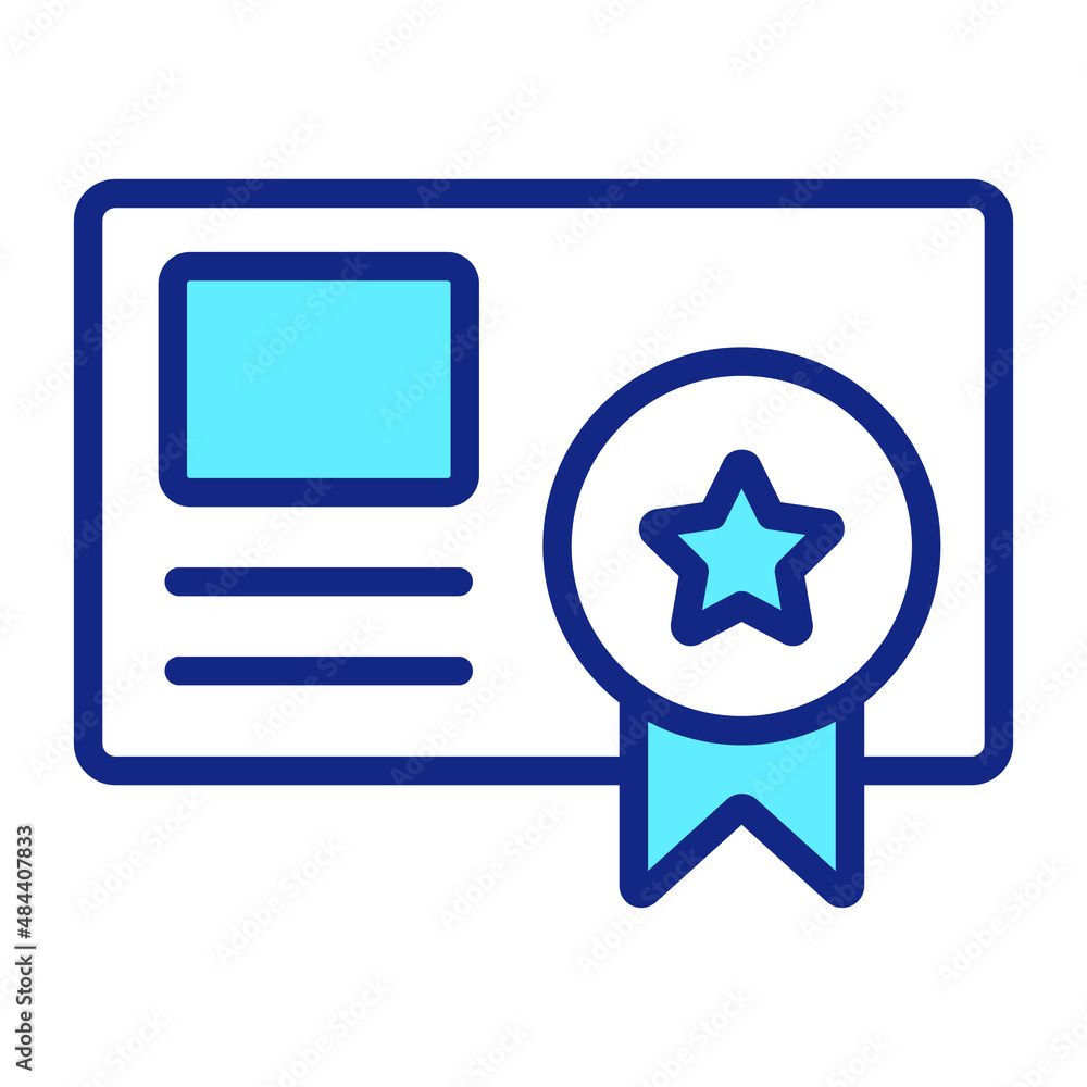 certificate Icon. User interface Vector Illustration, As a Simple Vector Sign and Trendy Symbol in Line Art Style, for Design and Websites, or Mobile Apps, certificate Icon. User interface Vector Illustration, As a Simple Vector Sign and Trendy Symbol in Line Art Style, for Design and Websites, or Mobile Apps,