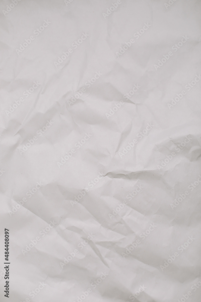 Fototapeta premium white paper texture background. crumpled white paper texture