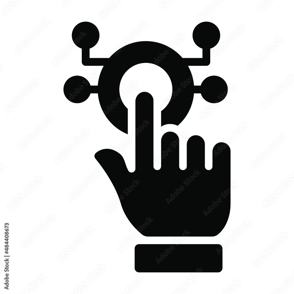 finger tap Icon. User interface Vector Illustration, As a Simple Vector Sign and Trendy Symbol in Line Art Style, for Design and Websites, or Mobile Apps, finger tap Icon. User interface Vector Illustration, As a Simple Vector Sign and Trendy Symbol in Line Art Style, for Design and Websites, or Mobile Apps,