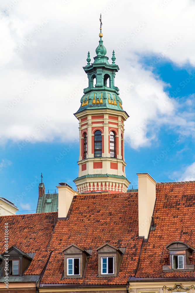 Historic buildings in Warsaw