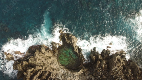 Aerial photography of land- and naturescapes in Tenerife, Spain. photo