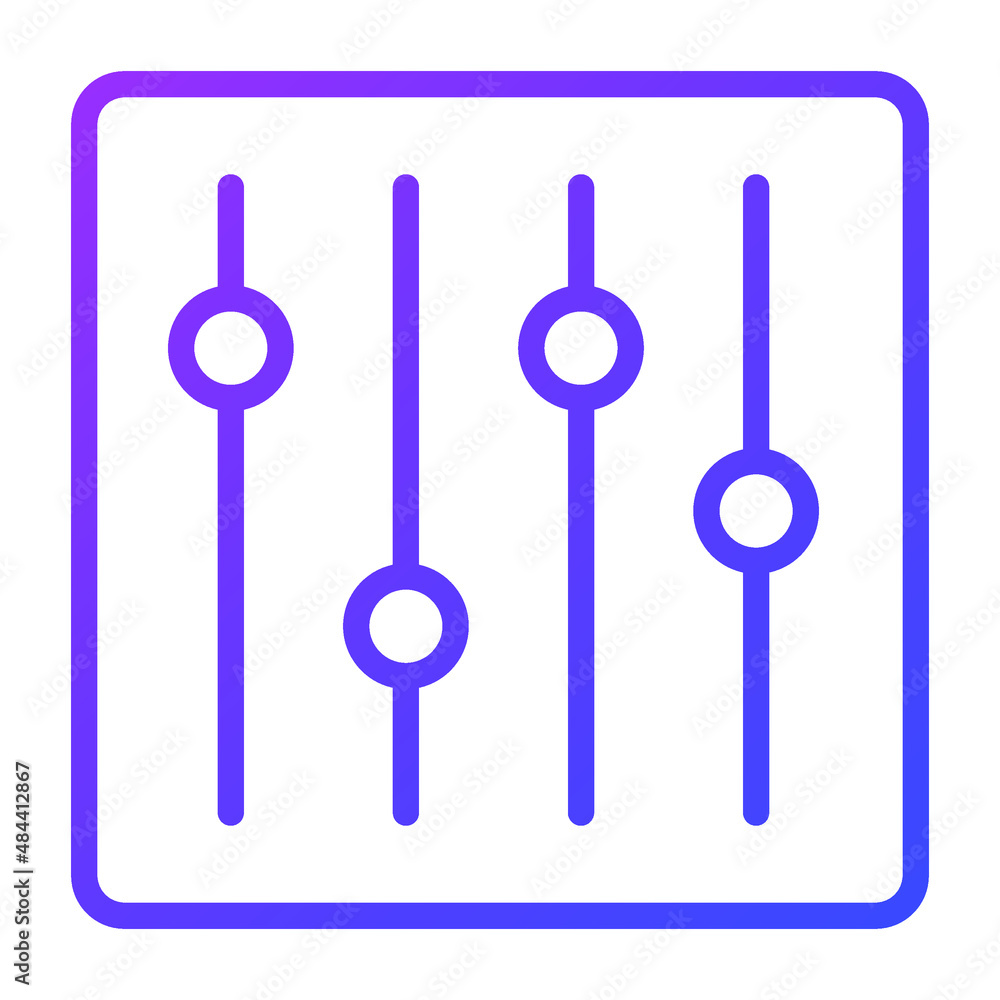 mixer Icon. User interface Vector Illustration, As a Simple Vector Sign and Trendy Symbol in Line Art Style, for Design and Websites, or Mobile Apps, mixer Icon. User interface Vector Illustration, As a Simple Vector Sign and Trendy Symbol in Line Art Style, for Design and Websites, or Mobile Apps,