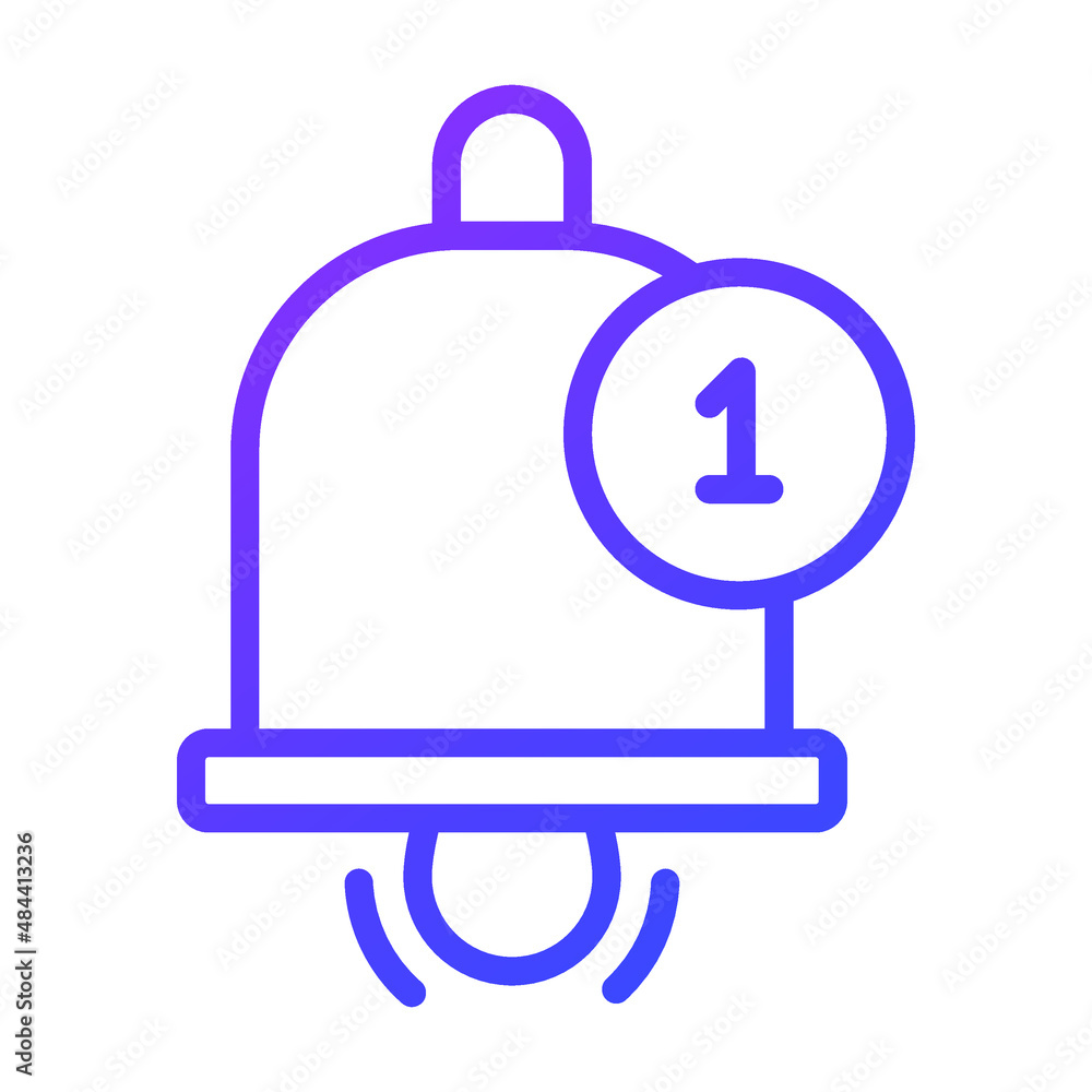 reminder Icon. User interface Vector Illustration, As a Simple Vector Sign and Trendy Symbol in Line Art Style, for Design and Websites, or Mobile Apps, reminder Icon. User interface Vector Illustration, As a Simple Vector Sign and Trendy Symbol in Line Art Style, for Design and Websites, or Mobile Apps,