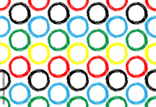 background with circles. Abstract background with colored circles. Design for you. 
