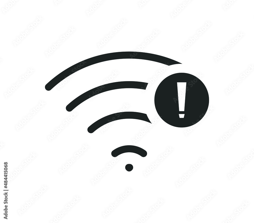No wireless connections no wifi icon sign vector black color
No wireless connections no wifi icon sign vector black color