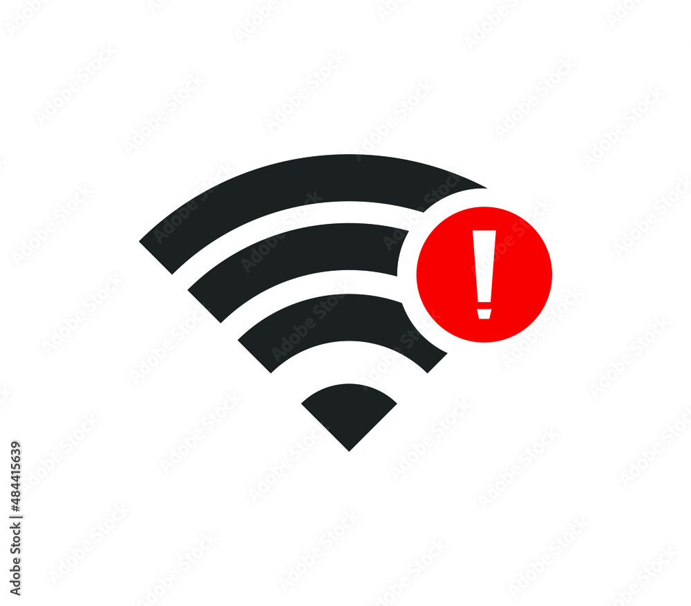 No wireless connections no wifi icon sign vector black color
No wireless connections no wifi icon sign vector black color