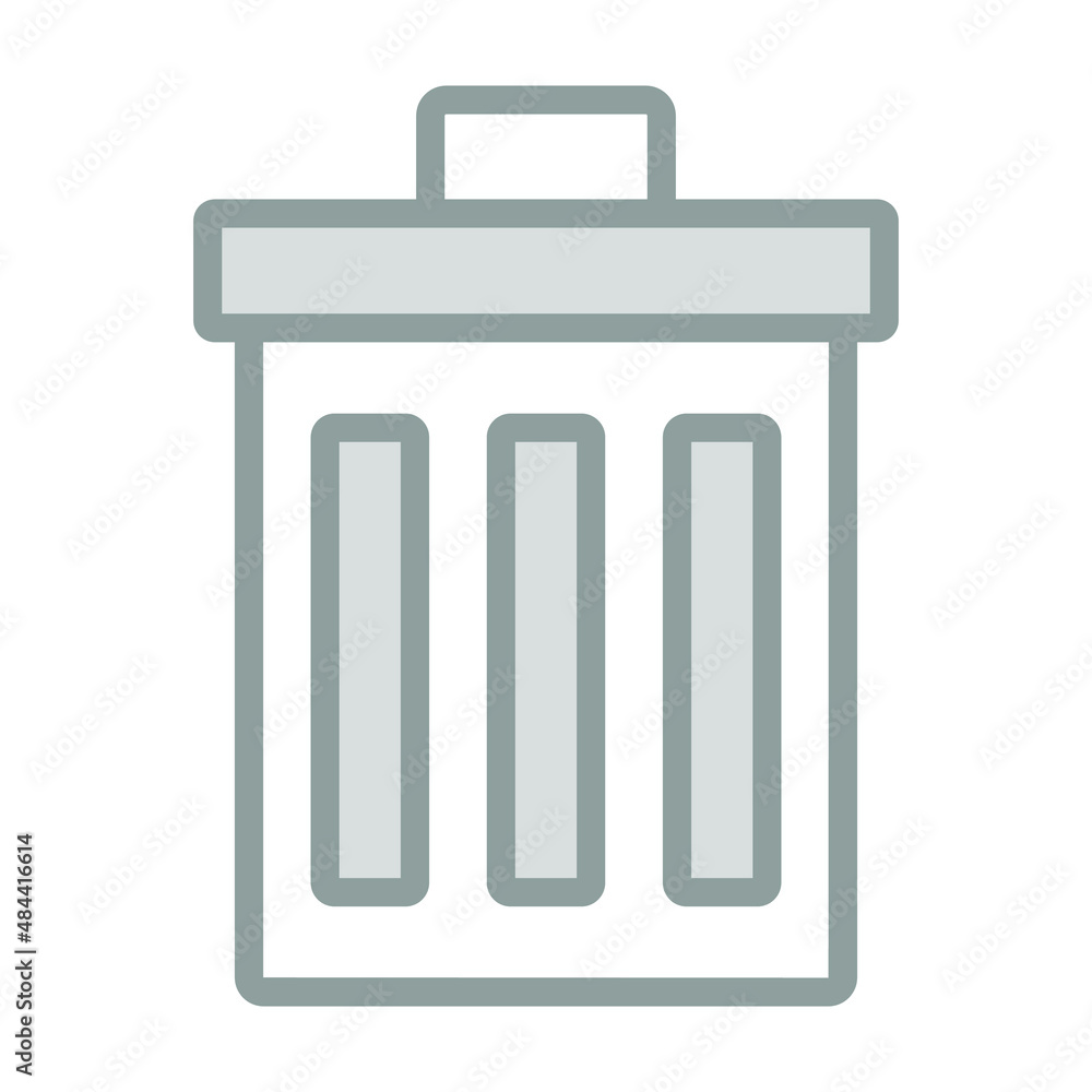 trash Icon. User interface Vector Illustration, As a Simple Vector Sign and Trendy Symbol in Line Art Style, for Design and Websites, or Mobile Apps, trash Icon. User interface Vector Illustration, As a Simple Vector Sign and Trendy Symbol in Line Art Style, for Design and Websites, or Mobile Apps,