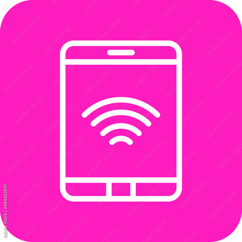 Tablet Vector Icon Design Illustration Tablet Vector Icon Design Illustration