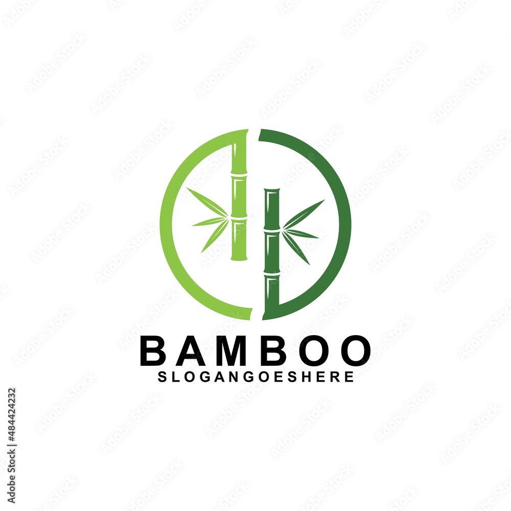 Bamboo Logo Template Design Vector, Emblem, Design Concept, Creative Symbol, Icon Bamboo Logo Template Design Vector, Emblem, Design Concept, Creative Symbol, Icon
