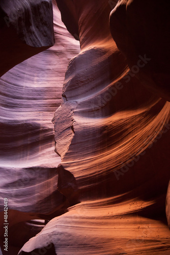 Abstraction from Antelope Slot Canyon on the Navajo Reservation