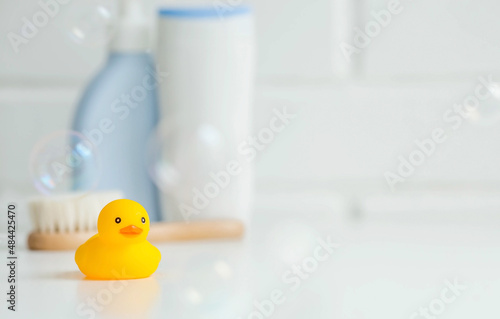 Tableau sur toile Baby bath accessories