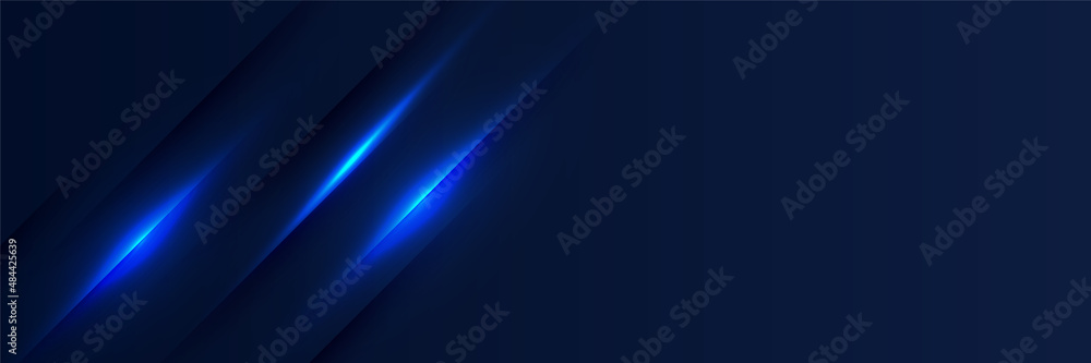 Modern blue abstract background banner. modern light blue abstract banner design background