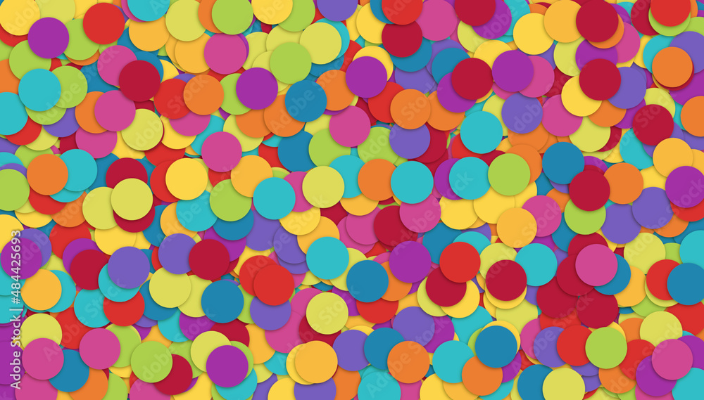 Konfetti Background Konfetti Background