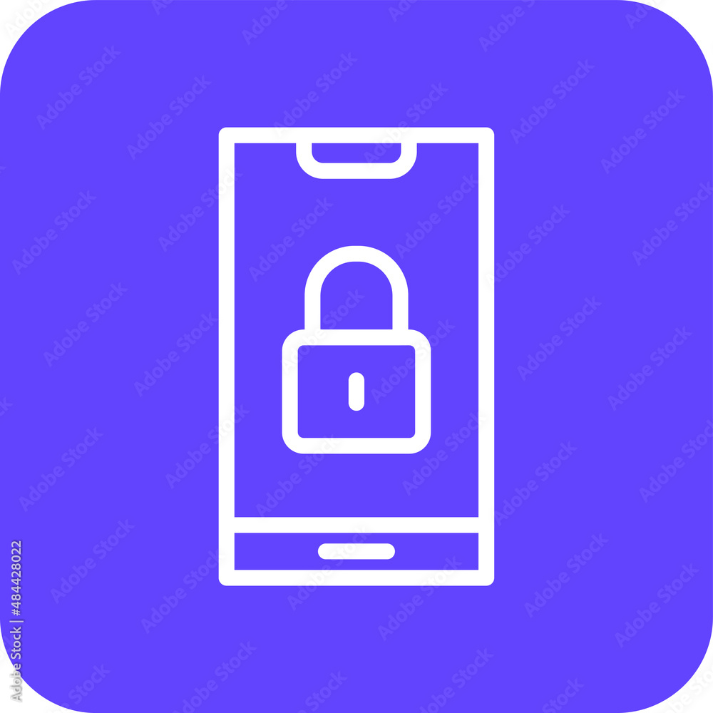 Lock Vector Icon Design Illustration Lock Vector Icon Design Illustration