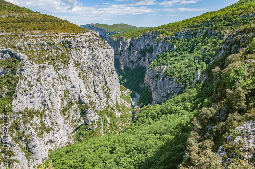Obraz premium Summer view of Verdon gorge. Provence.