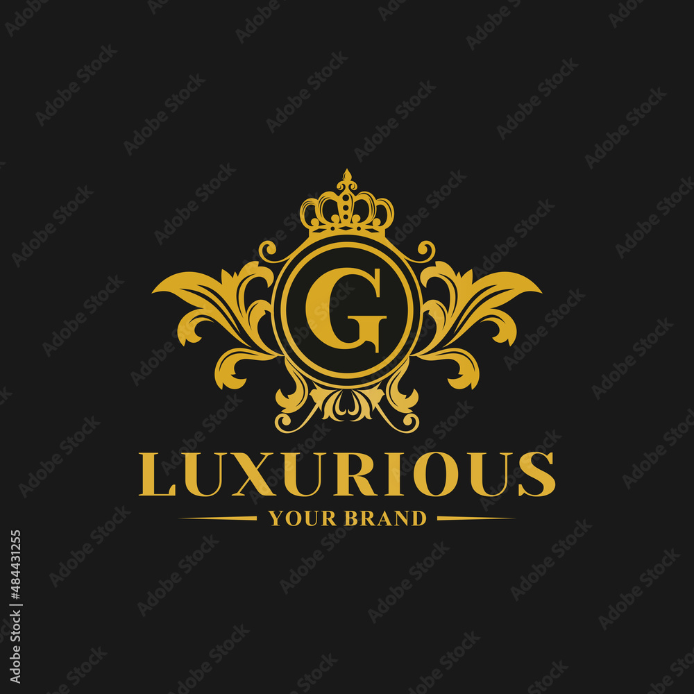 Antique vintage royal retro luxury logo