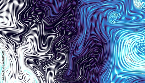 Wavy abstract futuristic background