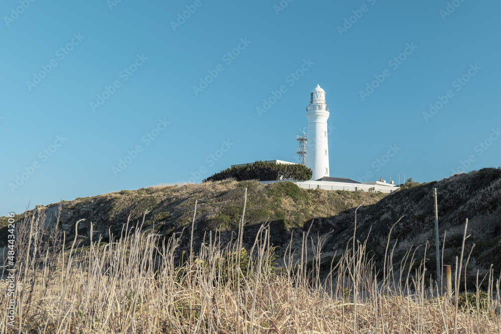 Obraz premium 冬の青空と犬吠埼の風景 1月