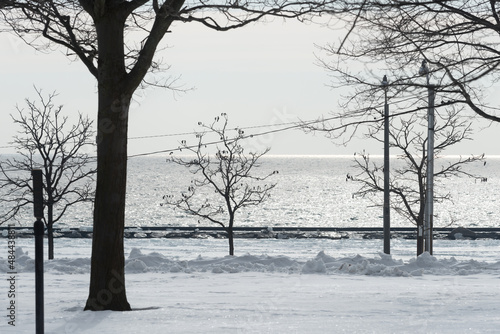 view of the lake