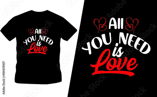 Valentine Day T Shirt Designs. photo