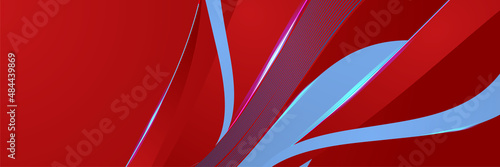 Wave red abstract banner design background Free Download Wave red abstract banner design background - GFXLoad