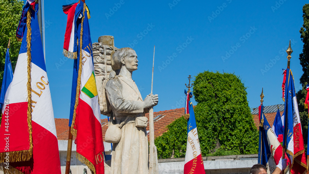 Naklejka premium Soldat Zouave.