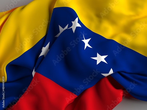 The flag of Venezuela, Bolivarian Republic of Venezuela