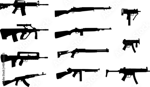 rifle EPS, rifle Silhouette, rifle Vector, rifle Cut File, rifle Vector