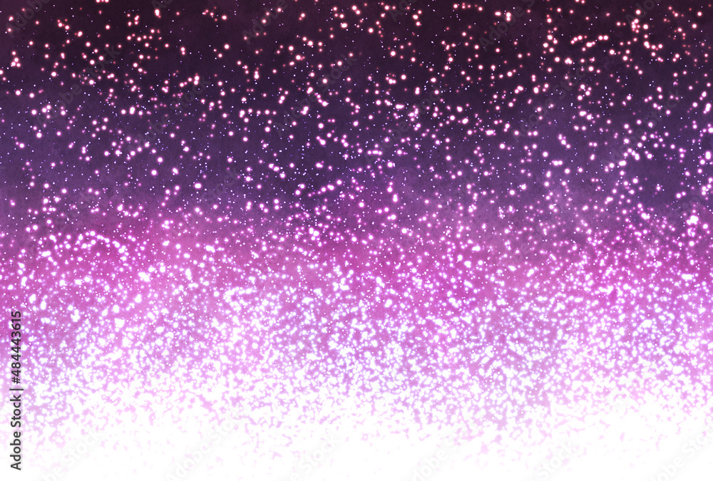 Obraz premium 背景素材_水彩テクスチャ_星空