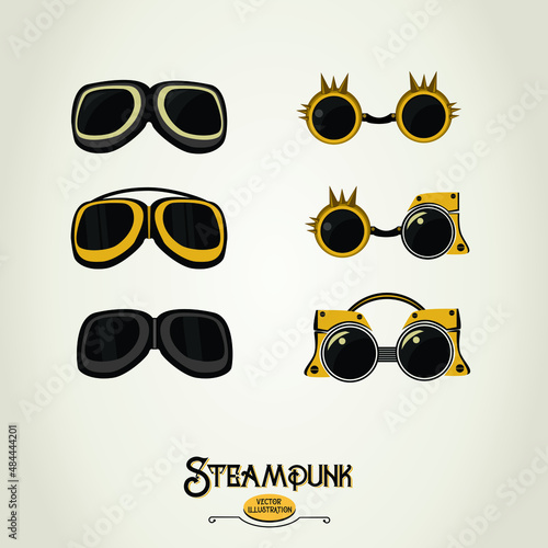Steampunk goggles