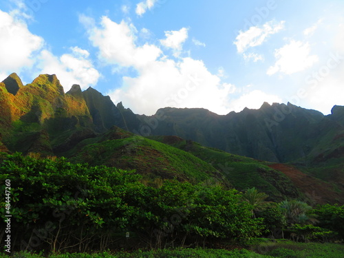 hiking the scenic shoreline in hawaii