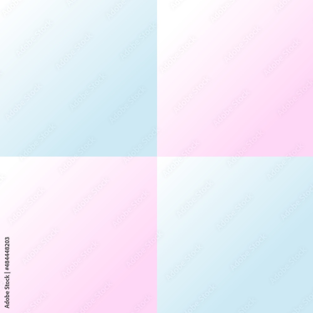 blue and pink 4 panel background. 4 spaces