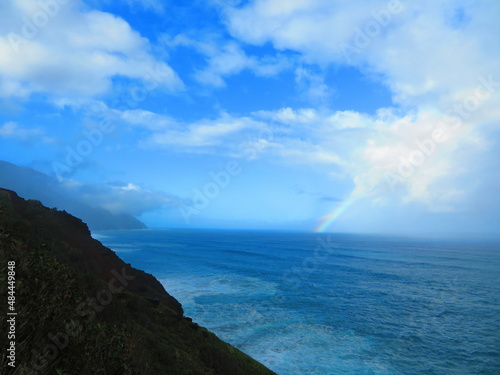 hiking beautiful beaches in hawaii © Vladimir