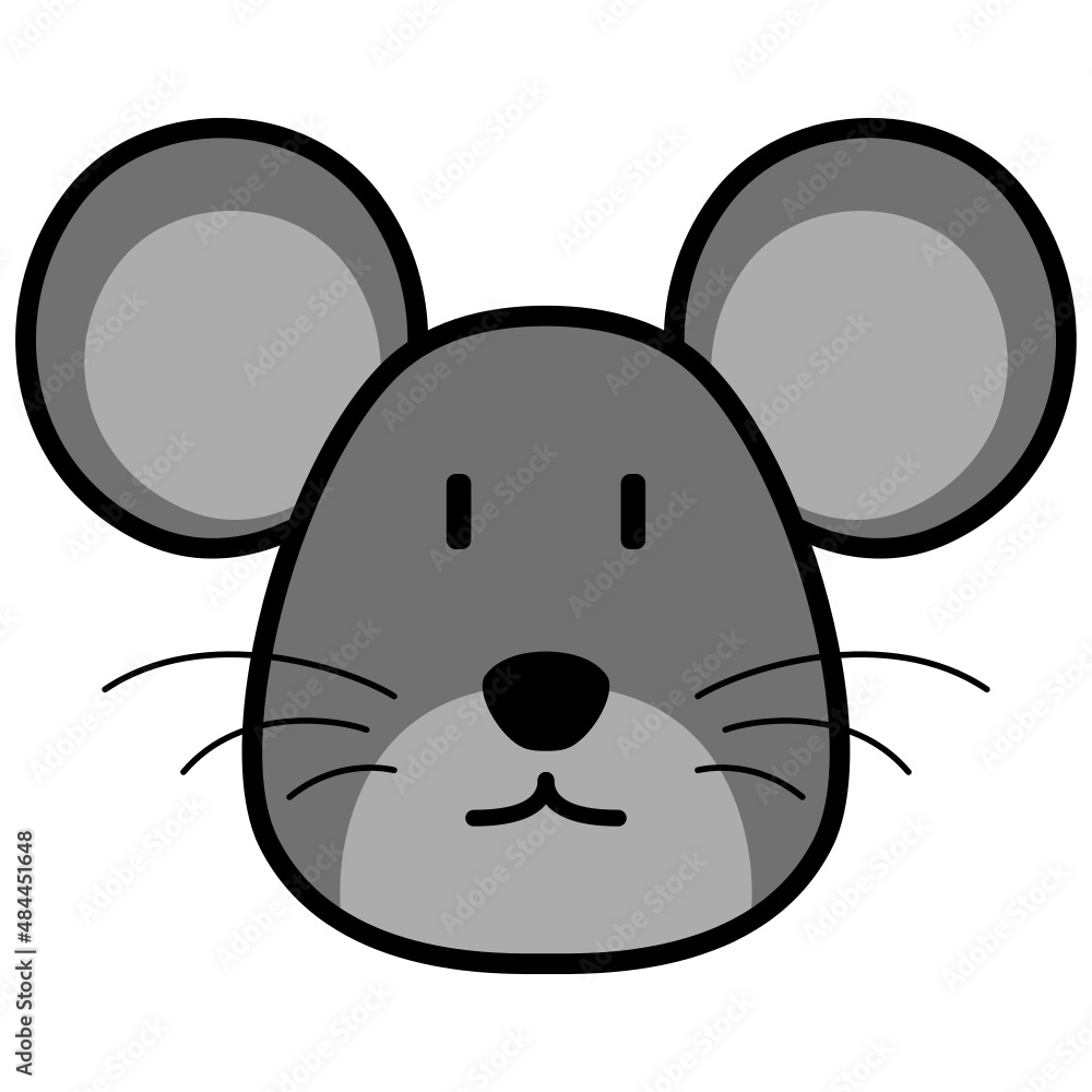 mouse icon. rat cute illustration. Suitable to use for book, sticker, emoji, children, etc. mouse icon. rat cute illustration. Suitable to use for book, sticker, emoji, children, etc.