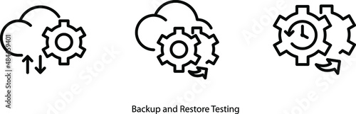 Backup and Restore Testing icon
