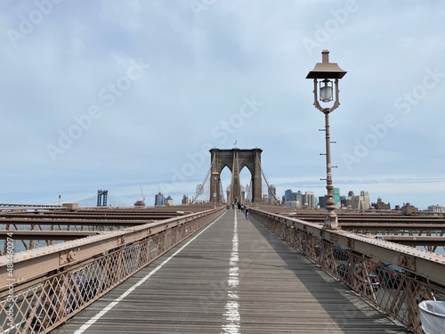 empty Brooklyn bridge © svanius