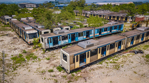 The Abandoned train Graveyard