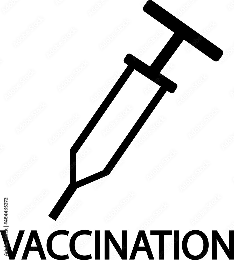Icon of needed vacination to stop corona virus in the world Icon of needed vacination to stop corona virus in the world