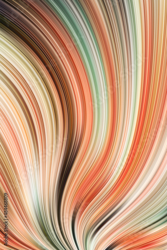 abstract paint gradient line decorating design products and printing