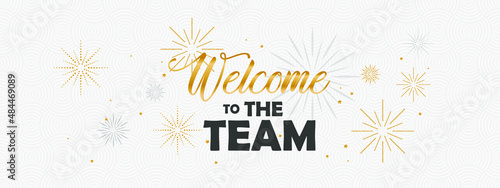 welcome to the team	