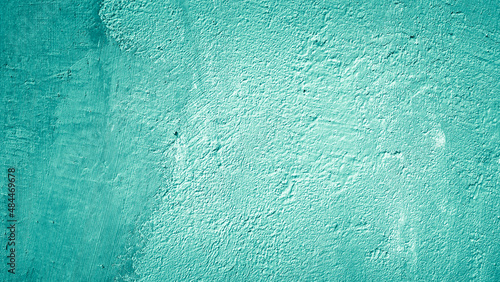 blue pastel painted abstract texture cement concrete wall background photo