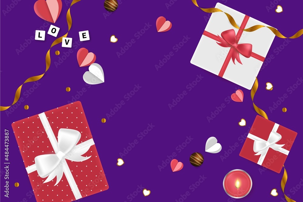 love background with accessories design vector illustration love background with accessories design vector illustration
