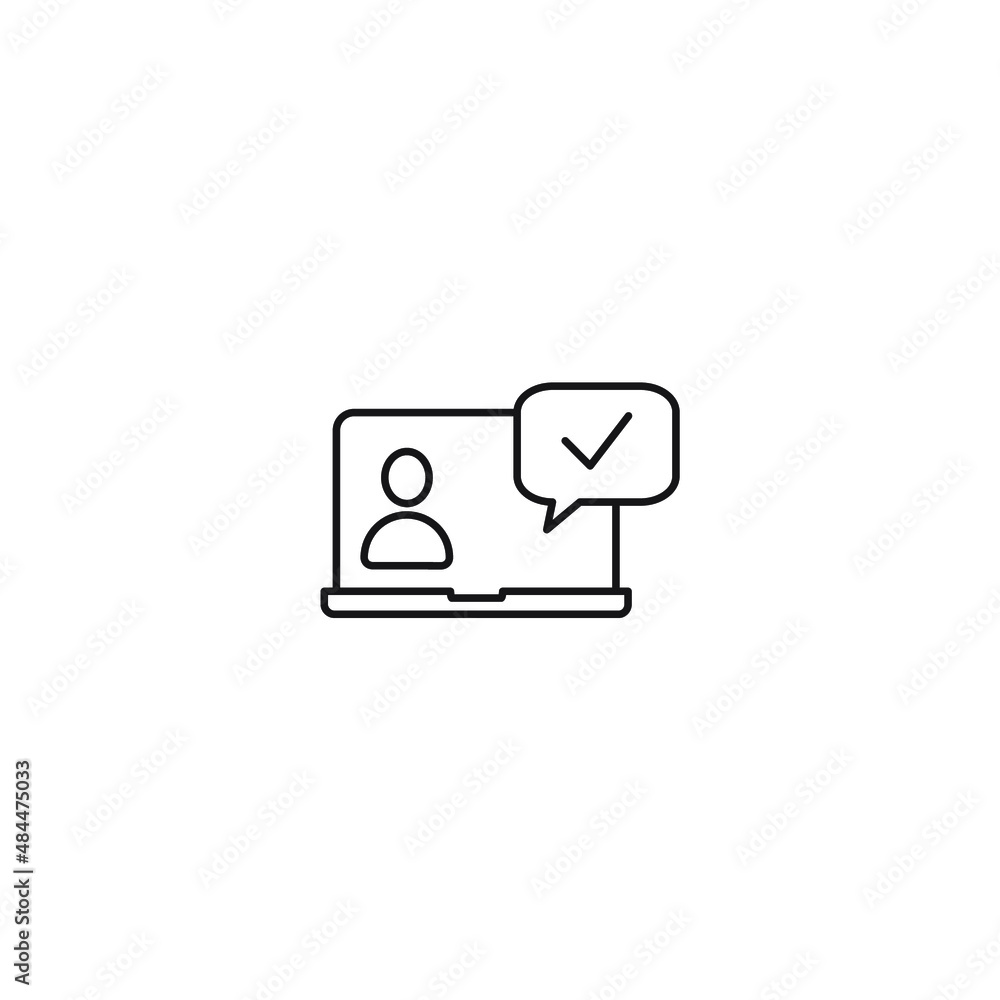 online consultation icons symbol vector elements for infographic web online consultation icons symbol vector elements for infographic web