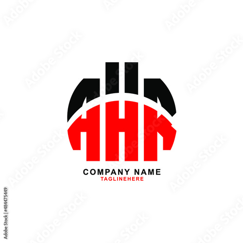 AAA letter design. AAA letter logo design with white background. AAA creative letter logo with two colors.
