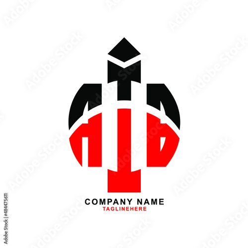 AAA letter design. AAA letter logo design with white background. AAA creative letter logo with two colors.

