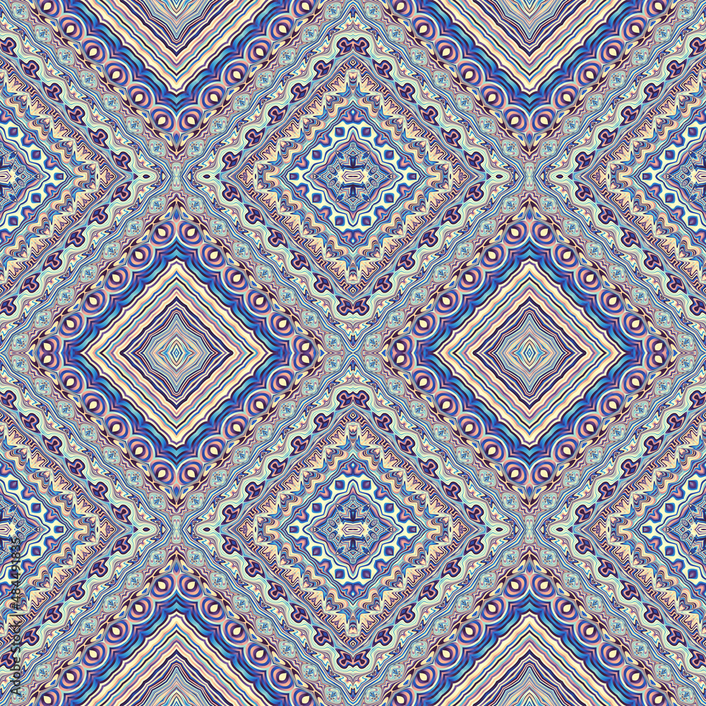 Abstract pattern. Abstract regular geometric pattern. Seamless image. Abstract pattern. Abstract regular geometric pattern. Seamless image.
