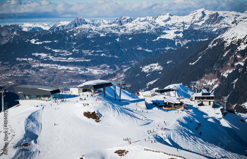Panorama Skigebiet Gaschurn Montafon  