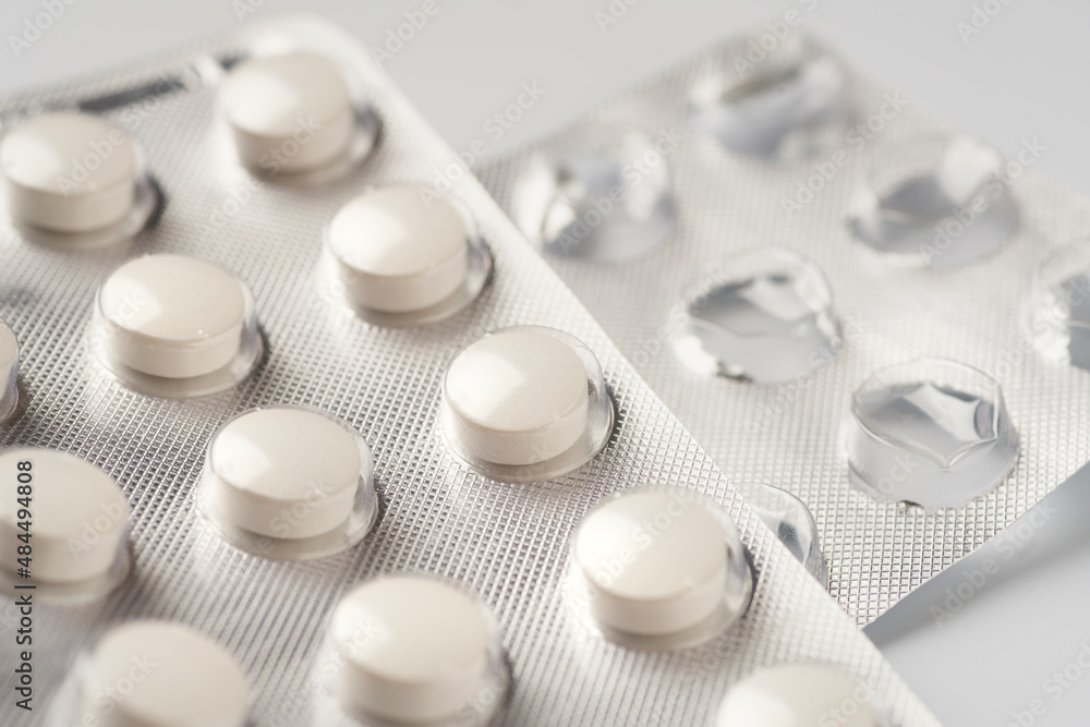 Medicines, pills on white background. Medicine and health concept. Medicines, pills on white background. Medicine and health concept.